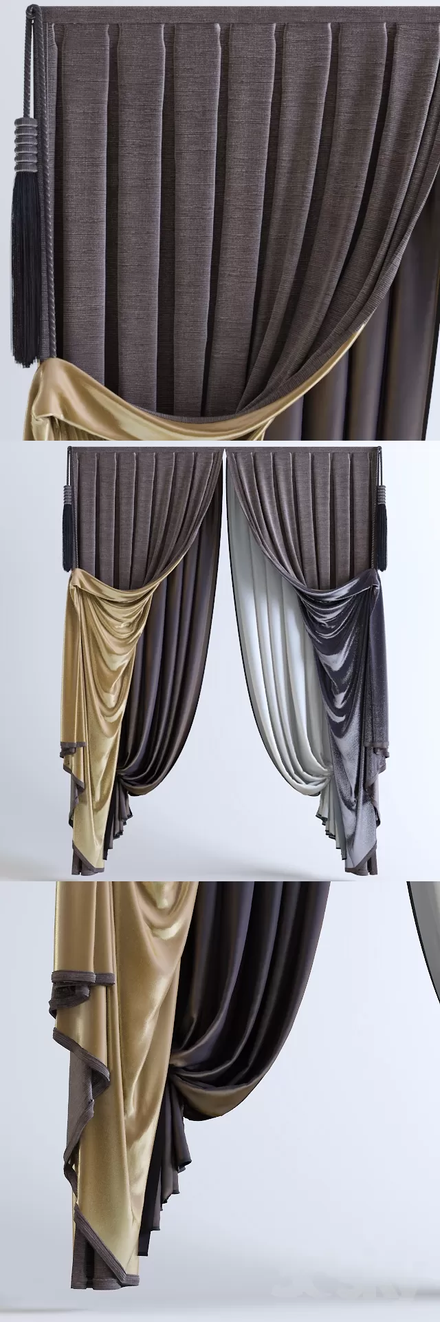 DECORATION – CURTAIN – 3DSKY MODELS – 044