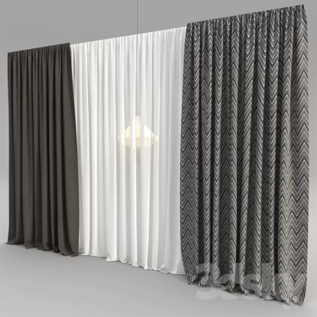 DECORATION – CURTAIN – 3DSKY MODELS – 054