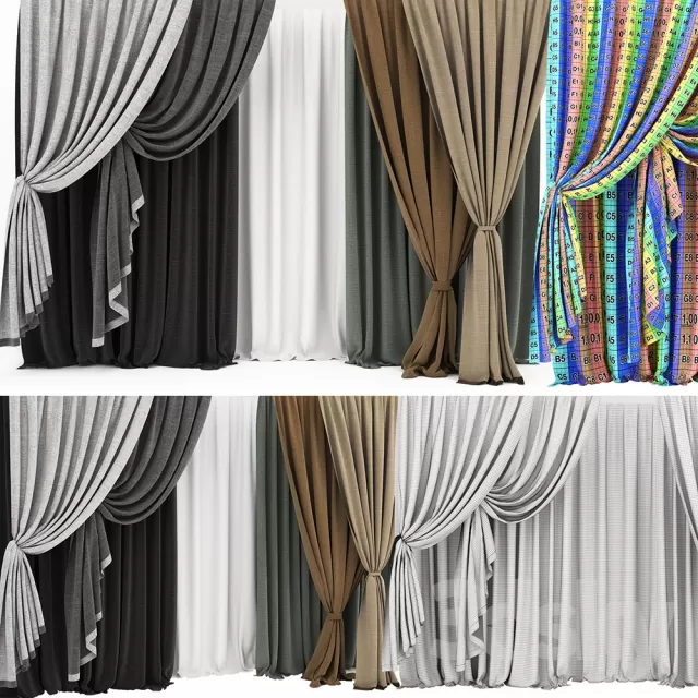 DECORATION – CURTAIN – 3DSKY MODELS – 085