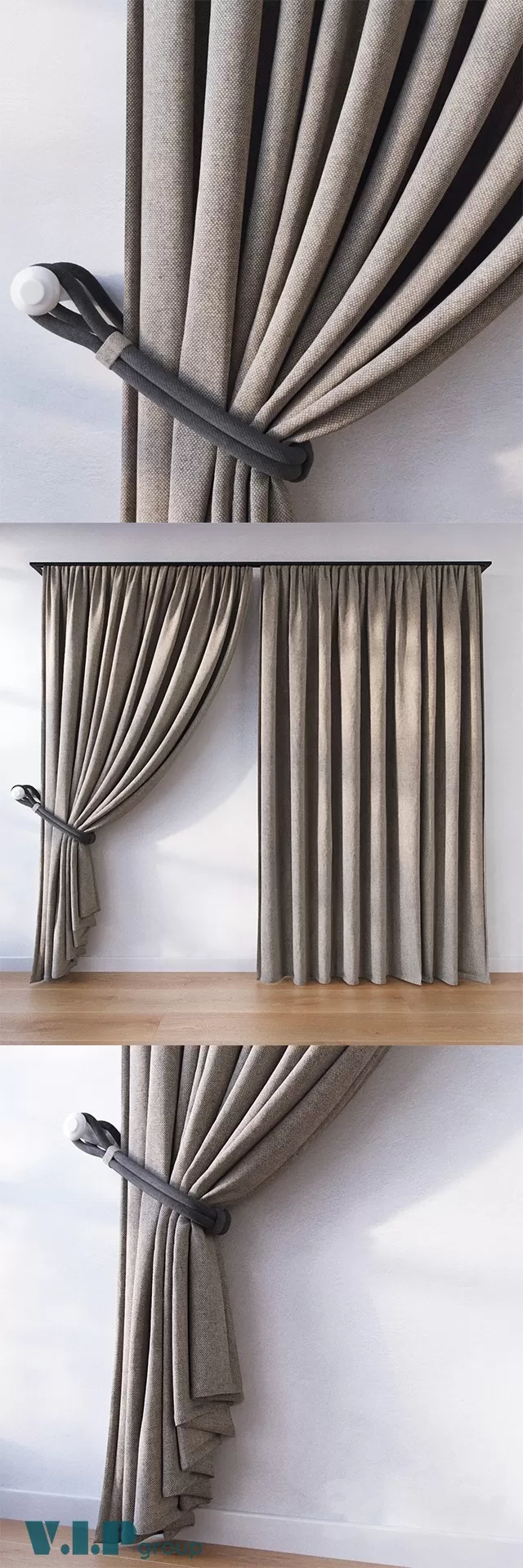 DECORATION – CURTAIN – 3DSKY MODELS – 109