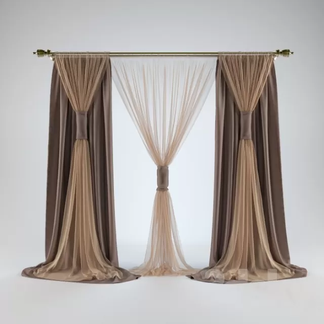 DECORATION – CURTAIN – 3DSKY MODELS – 126