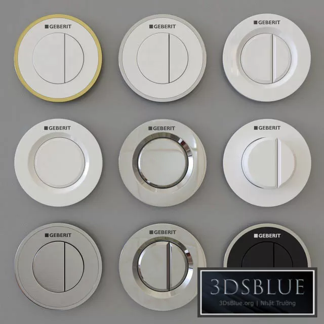 BATHROOM – TOILET & BIDET – 3DSKY Models – 1667