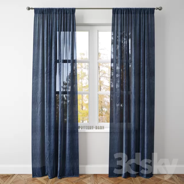 DECORATION – CURTAIN – 3DSKY MODELS – 141