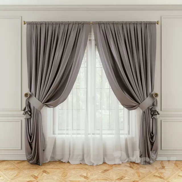DECORATION – CURTAIN – 3DSKY MODELS – 145