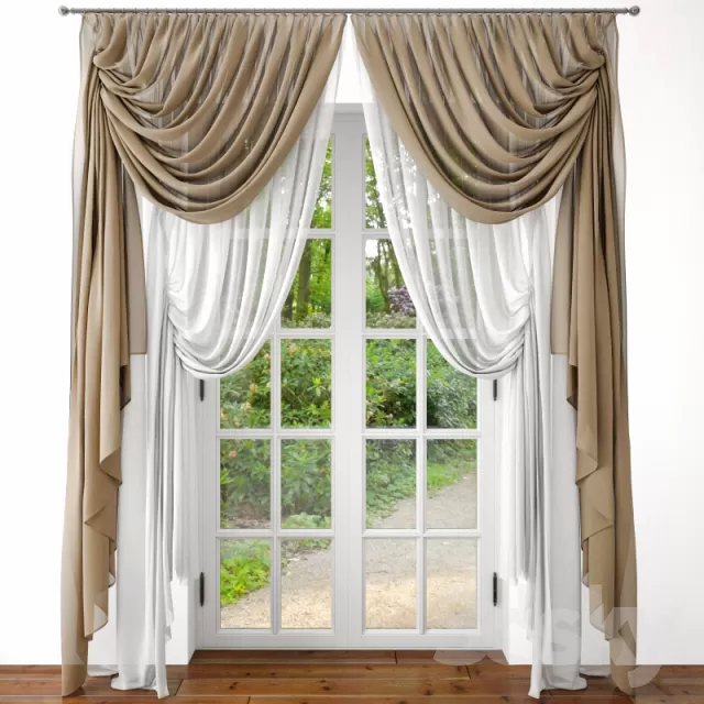 DECORATION – CURTAIN – 3DSKY MODELS – 154