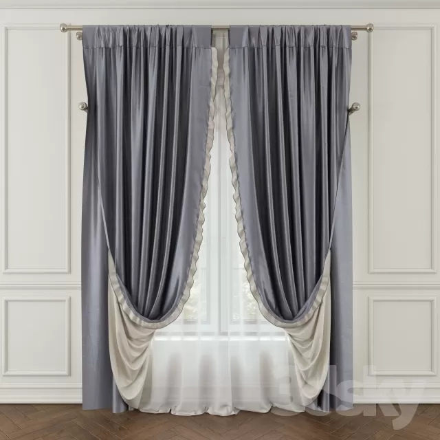 DECORATION – CURTAIN – 3DSKY MODELS – 159