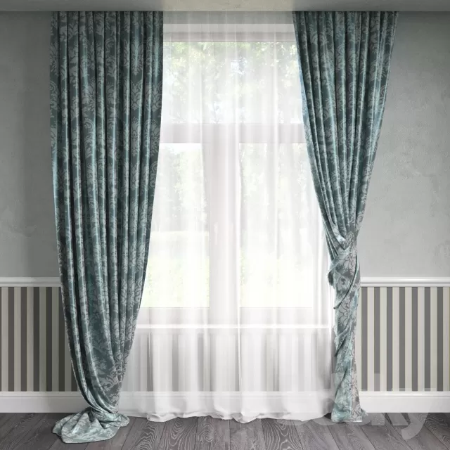 DECORATION – CURTAIN – 3DSKY MODELS – 161