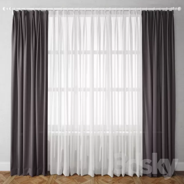 DECORATION – CURTAIN – 3DSKY MODELS – 165