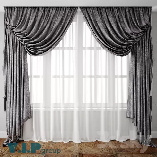 DECORATION – CURTAIN – 3DSKY MODELS – 168