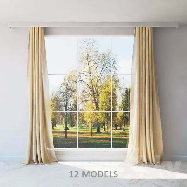 DECORATION – CURTAIN – 3DSKY MODELS – 169