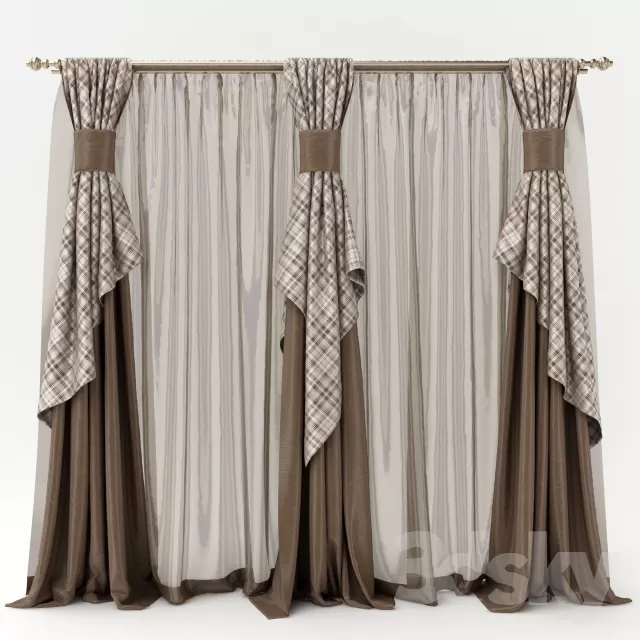 DECORATION – CURTAIN – 3DSKY MODELS – 172