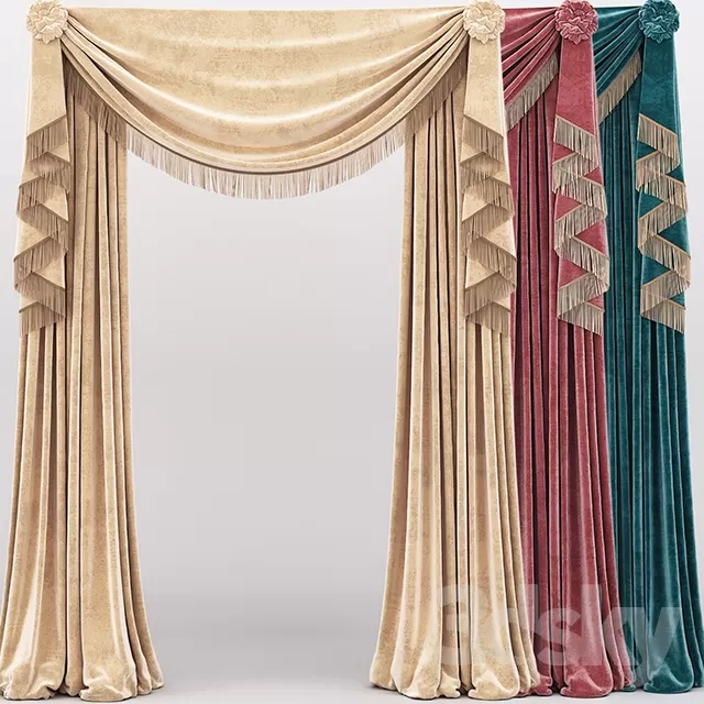 DECORATION – CURTAIN – 3DSKY MODELS – 173