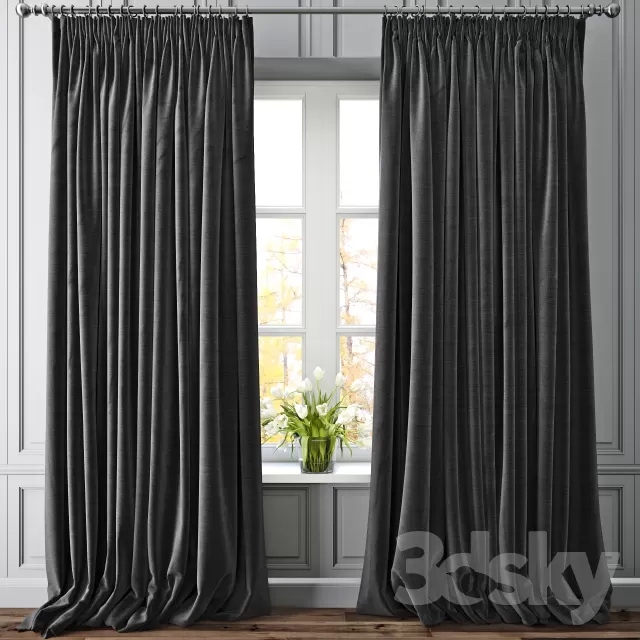 DECORATION – CURTAIN – 3DSKY MODELS – 179