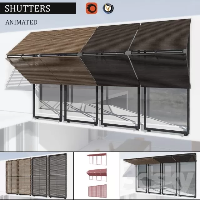 DECORATION – CURTAIN – 3DSKY MODELS – 192