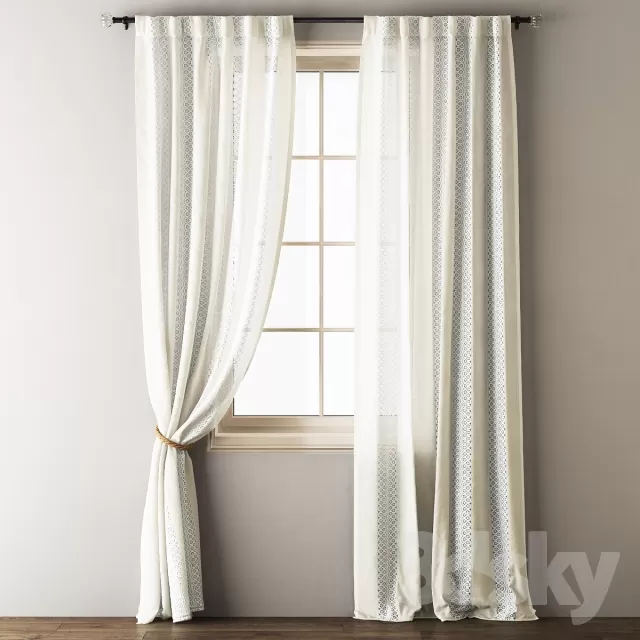 DECORATION – CURTAIN – 3DSKY MODELS – 196