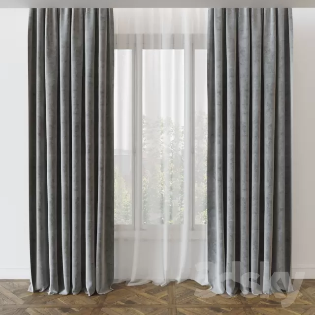 DECORATION – CURTAIN – 3DSKY MODELS – 198