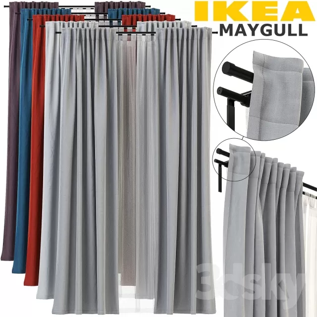 DECORATION – CURTAIN – 3DSKY MODELS – 202