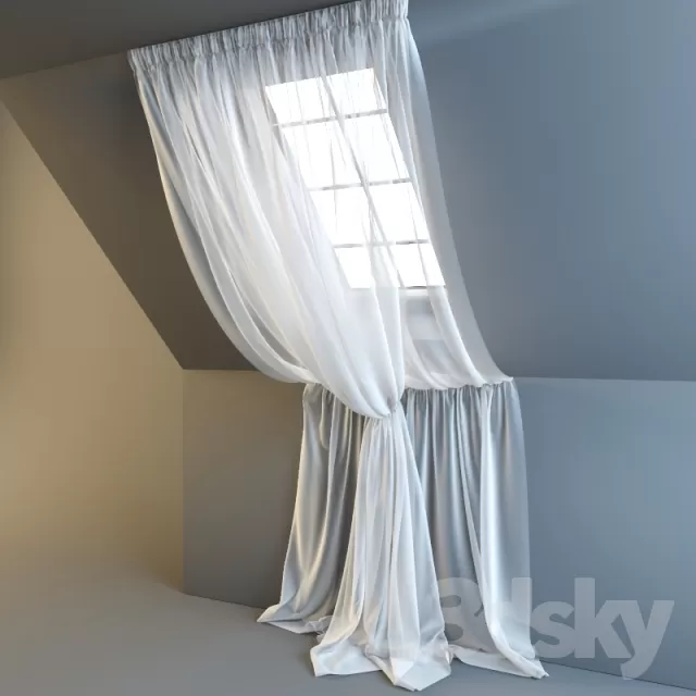 DECORATION – CURTAIN – 3DSKY MODELS – 205