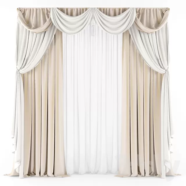 DECORATION – CURTAIN – 3DSKY MODELS – 215