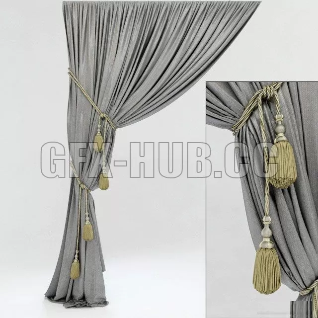 DECORATION – CURTAIN – 3DSKY MODELS – 231
