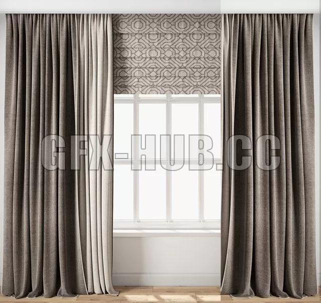 DECORATION – CURTAIN – 3DSKY MODELS – 235