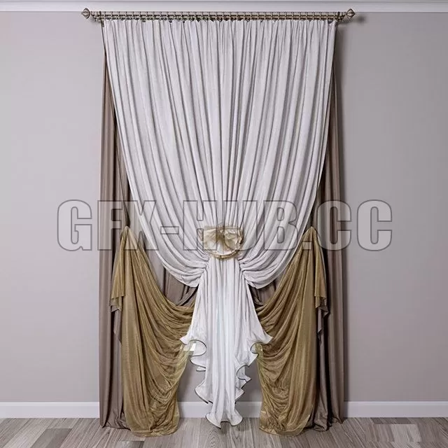 DECORATION – CURTAIN – 3DSKY MODELS – 245