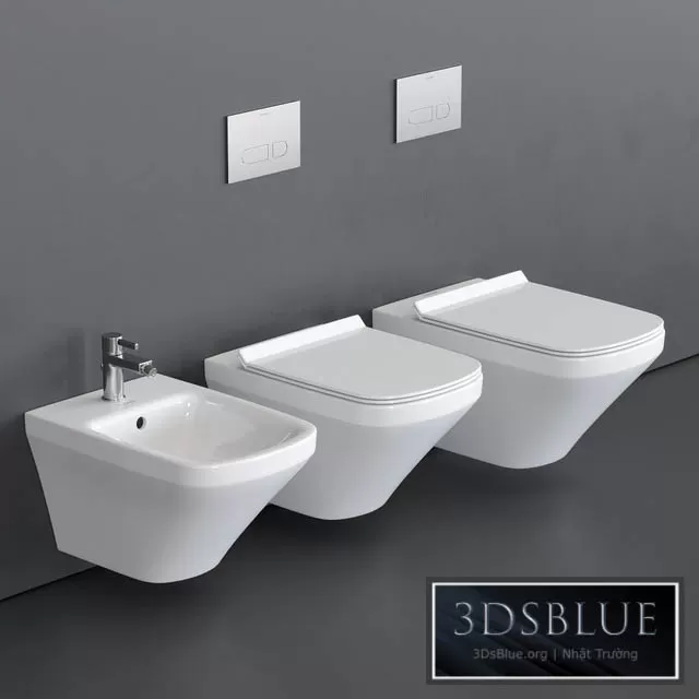 BATHROOM – TOILET & BIDET – 3DSKY Models – 1678