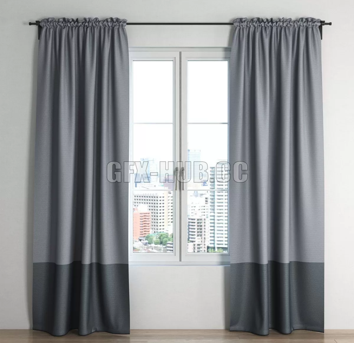 DECORATION – CURTAIN – 3DSKY MODELS – 250