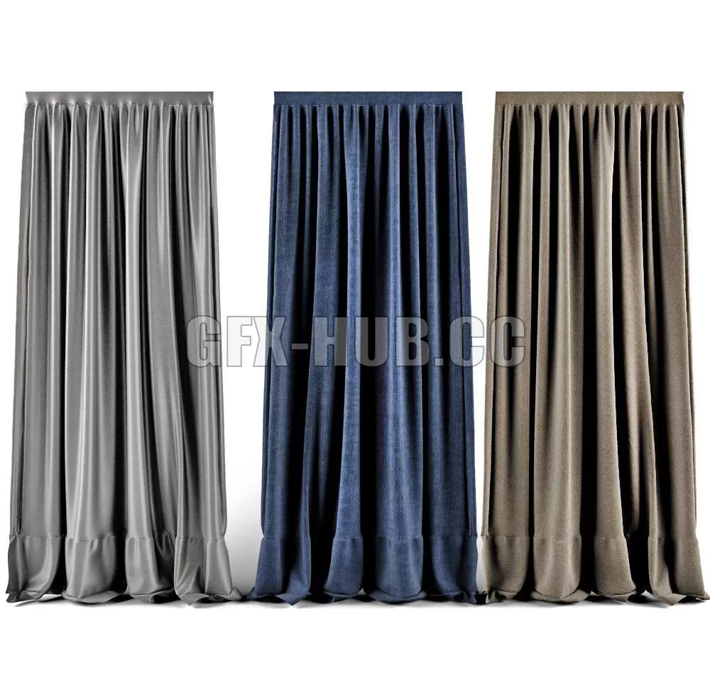 DECORATION – CURTAIN – 3DSKY MODELS – 251