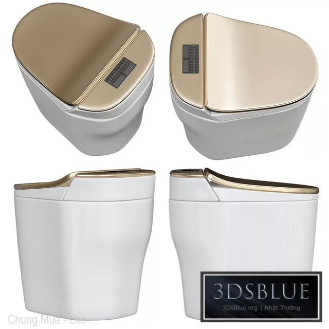BATHROOM – TOILET & BIDET – 3DSKY Models – 1679