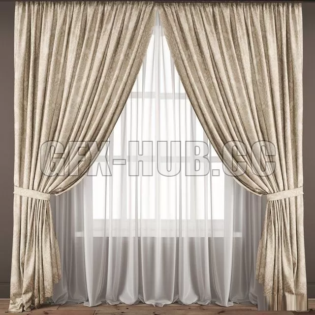 DECORATION – CURTAIN – 3DSKY MODELS – 260