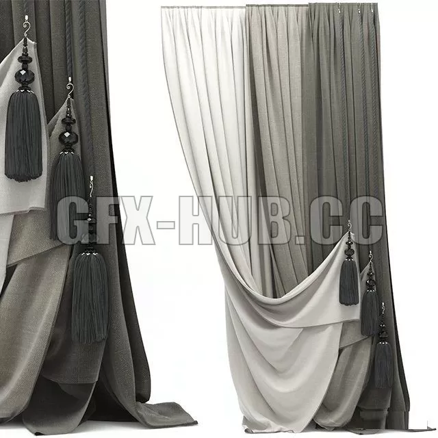 DECORATION – CURTAIN – 3DSKY MODELS – 263