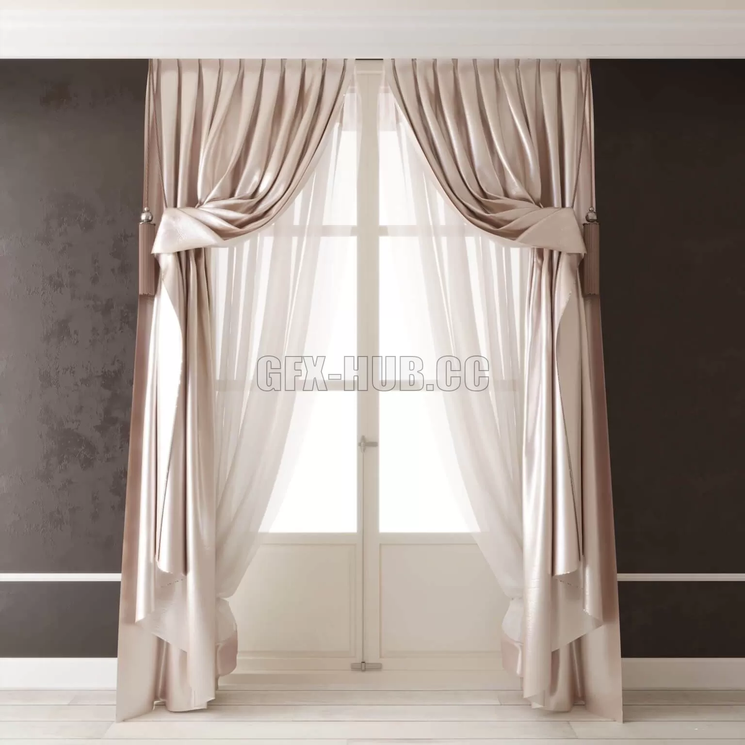 DECORATION – CURTAIN – 3DSKY MODELS – 278