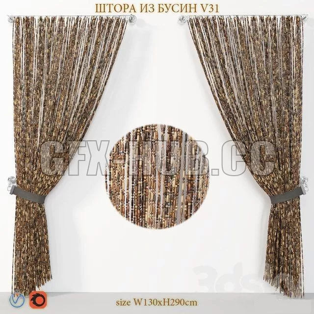 DECORATION – CURTAIN – 3DSKY MODELS – 281