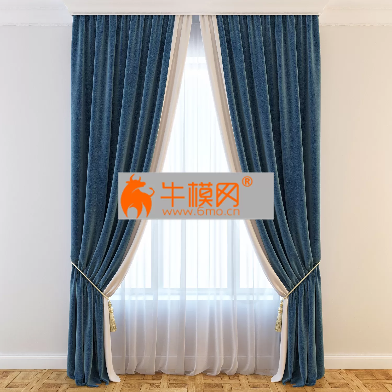 DECORATION – CURTAIN – 3DSKY MODELS – 303