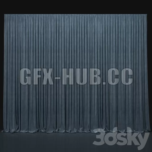 DECORATION – CURTAIN – 3DSKY MODELS – 305