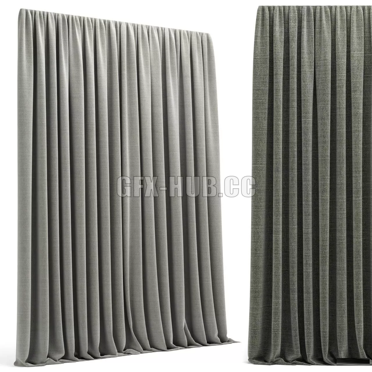 DECORATION – CURTAIN – 3DSKY MODELS – 307