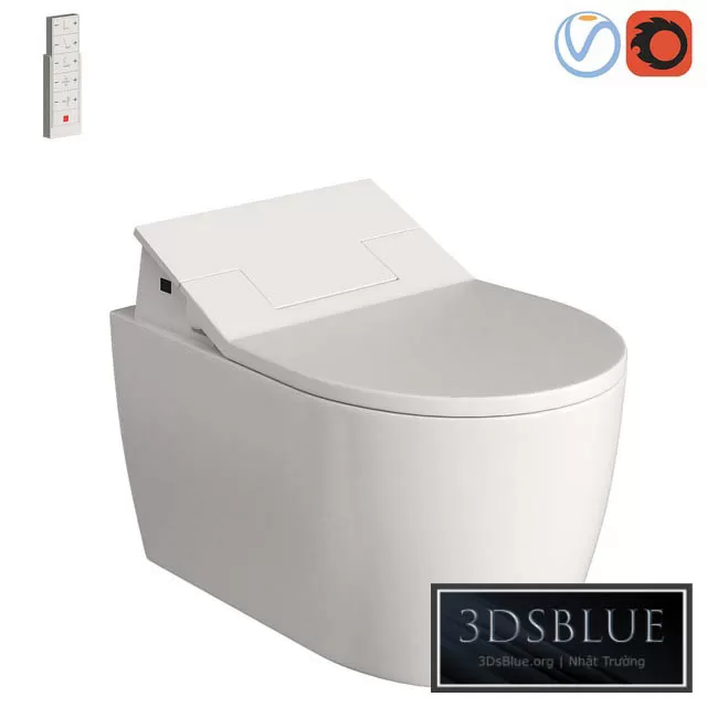 BATHROOM – TOILET & BIDET – 3DSKY Models – 1684