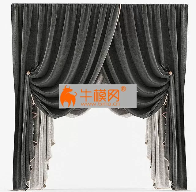 DECORATION – CURTAIN – 3DSKY MODELS – 316