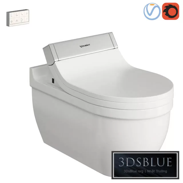 BATHROOM – TOILET & BIDET – 3DSKY Models – 1685