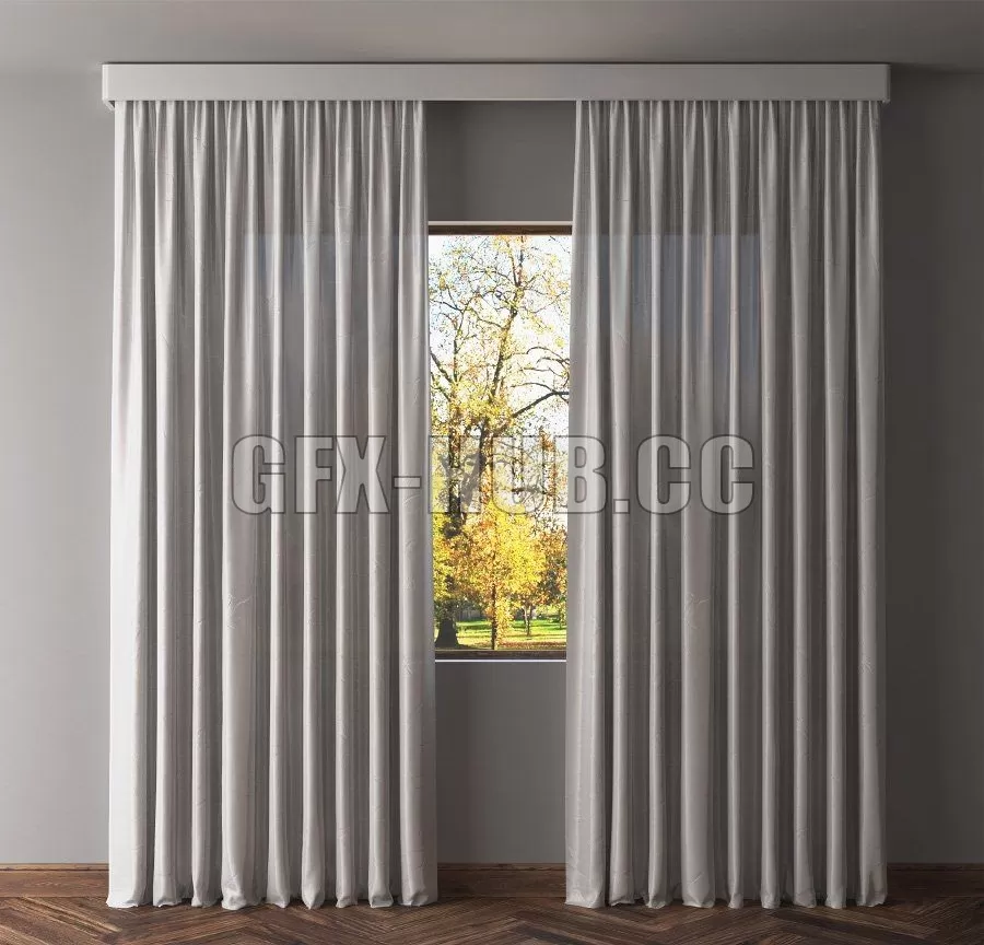 DECORATION – CURTAIN – 3DSKY MODELS – 320