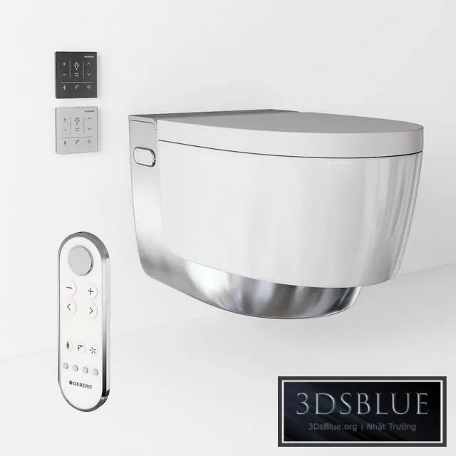 BATHROOM – TOILET & BIDET – 3DSKY Models – 1686