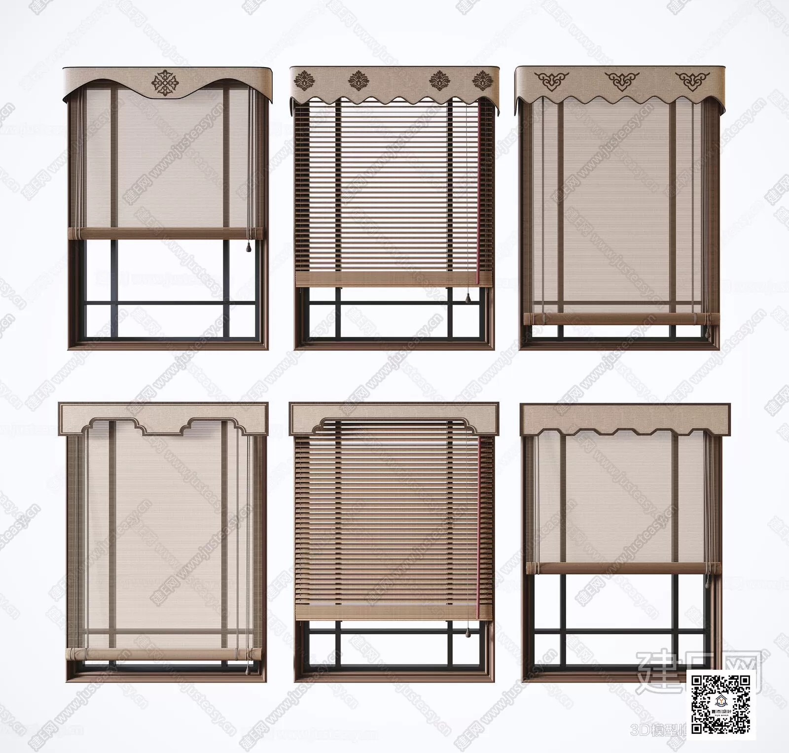 DECORATION – CURTAIN – 3DSKY MODELS – 334