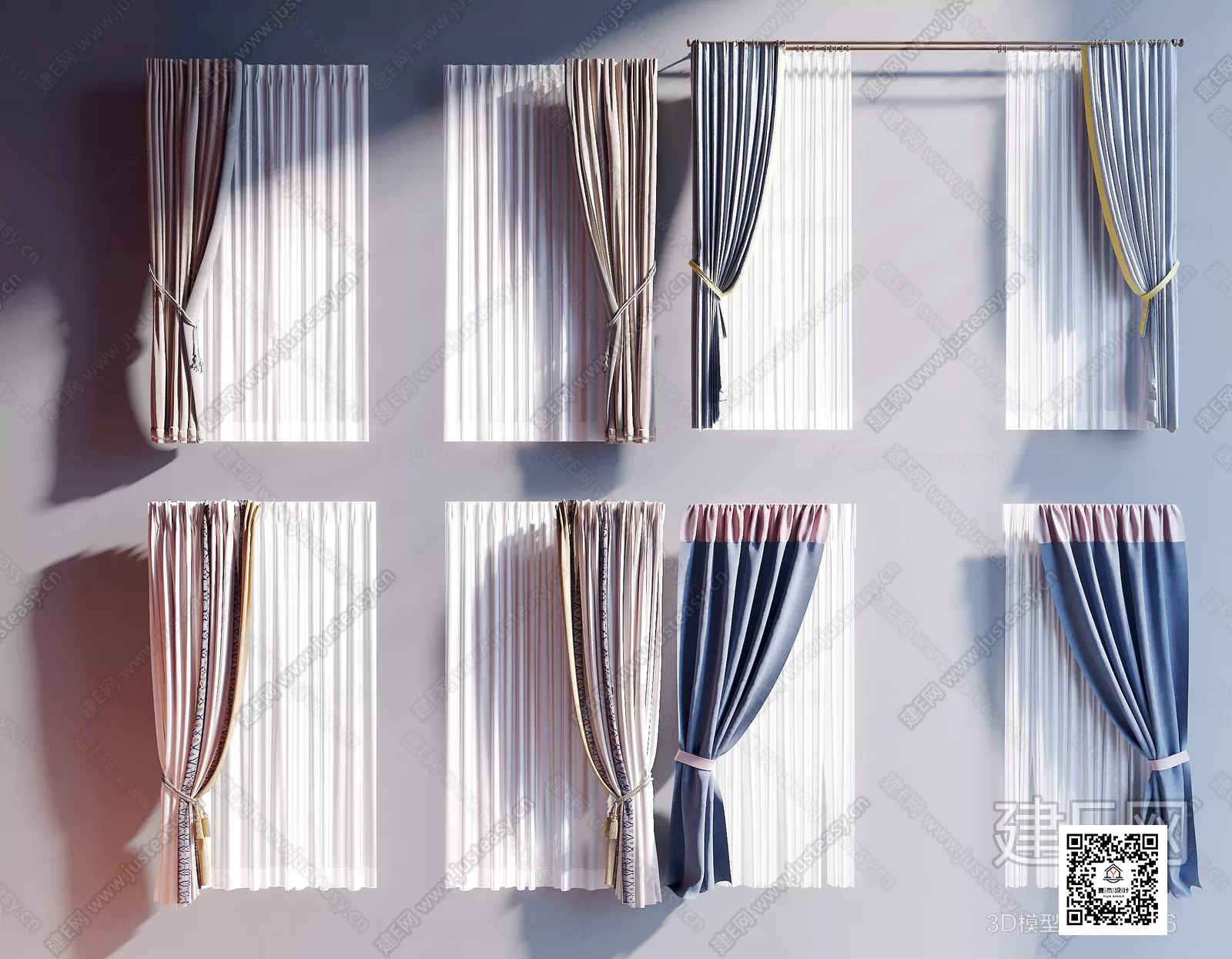 DECORATION – CURTAIN – 3DSKY MODELS – 350