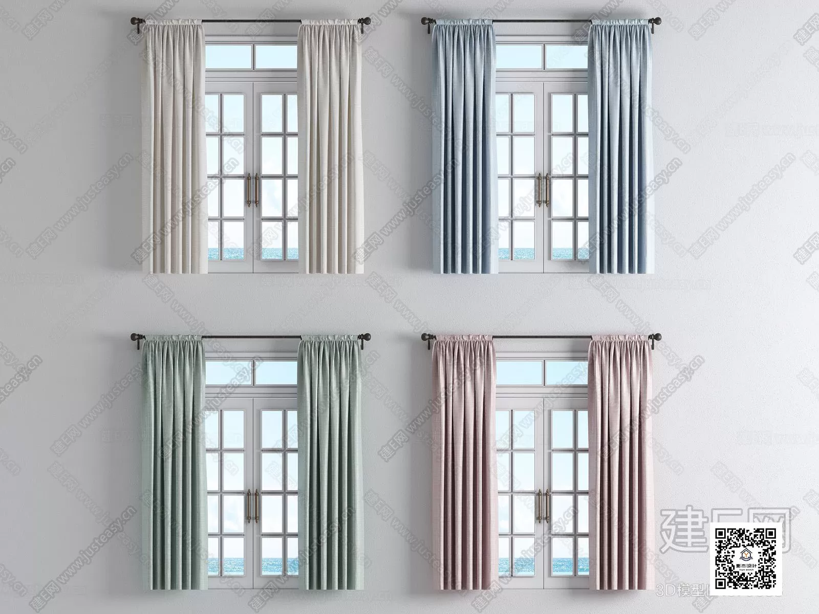 DECORATION – CURTAIN – 3DSKY MODELS – 370
