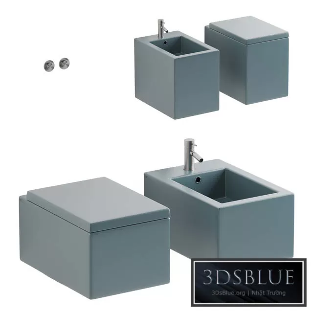 BATHROOM – TOILET & BIDET – 3DSKY Models – 1693
