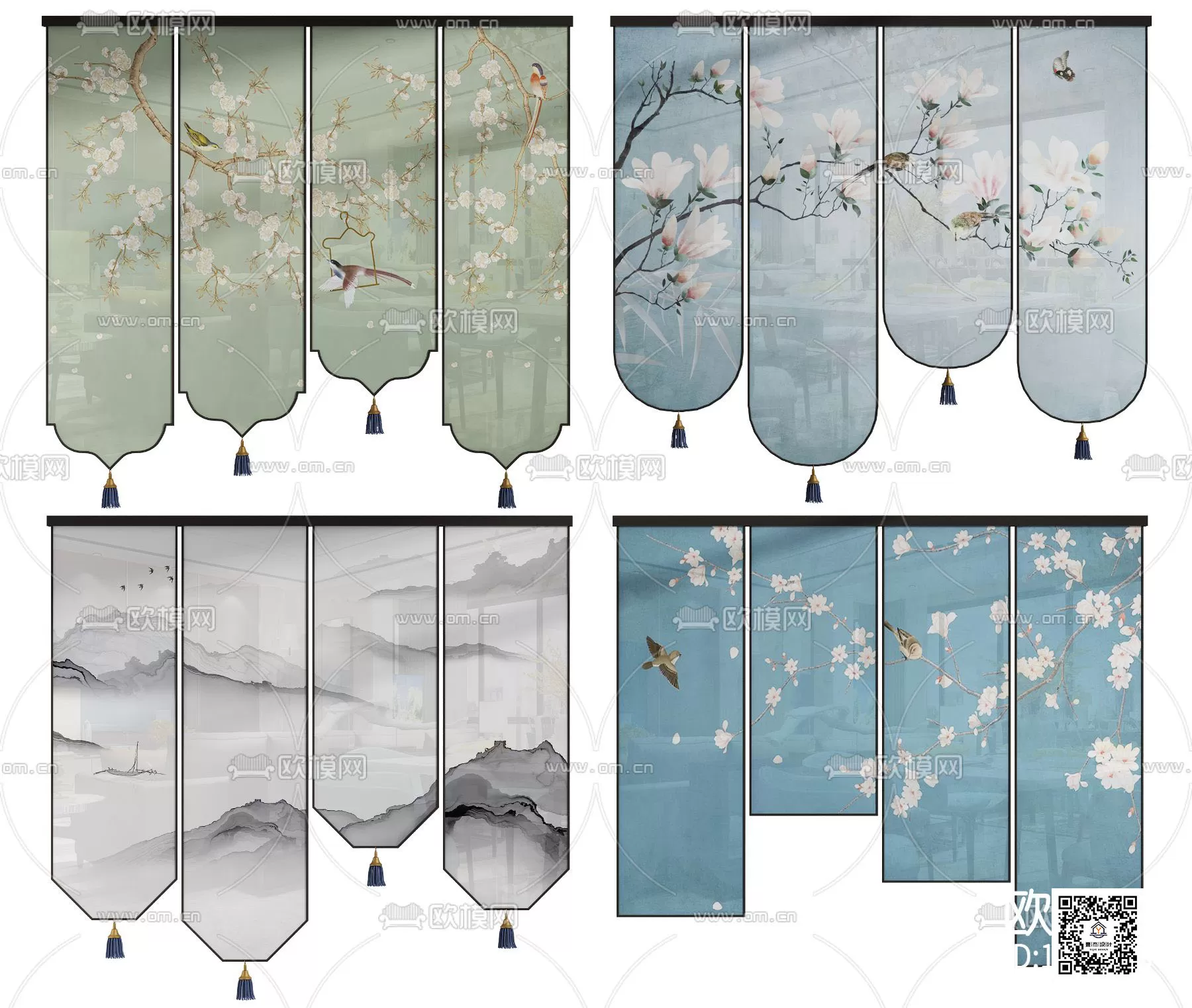 DECORATION – CURTAIN – 3DSKY MODELS – 426