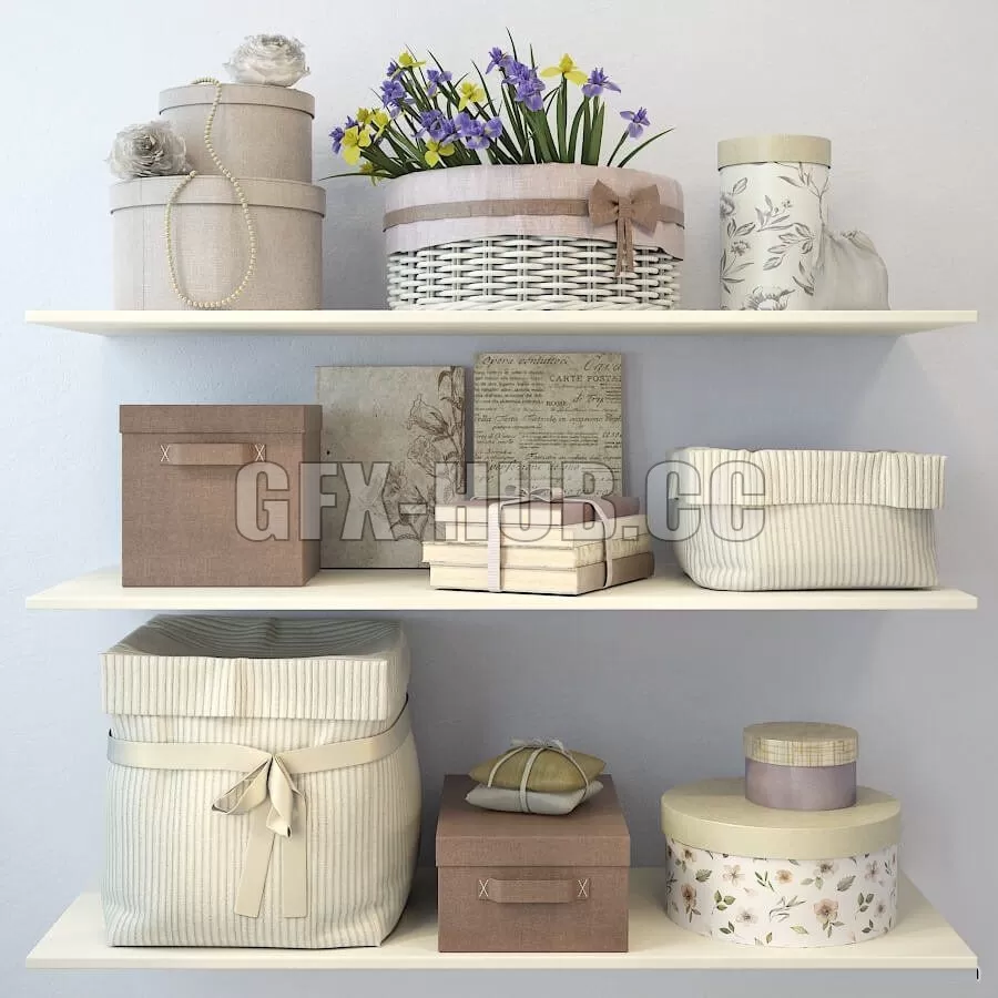 DECORATION – Decor beige color