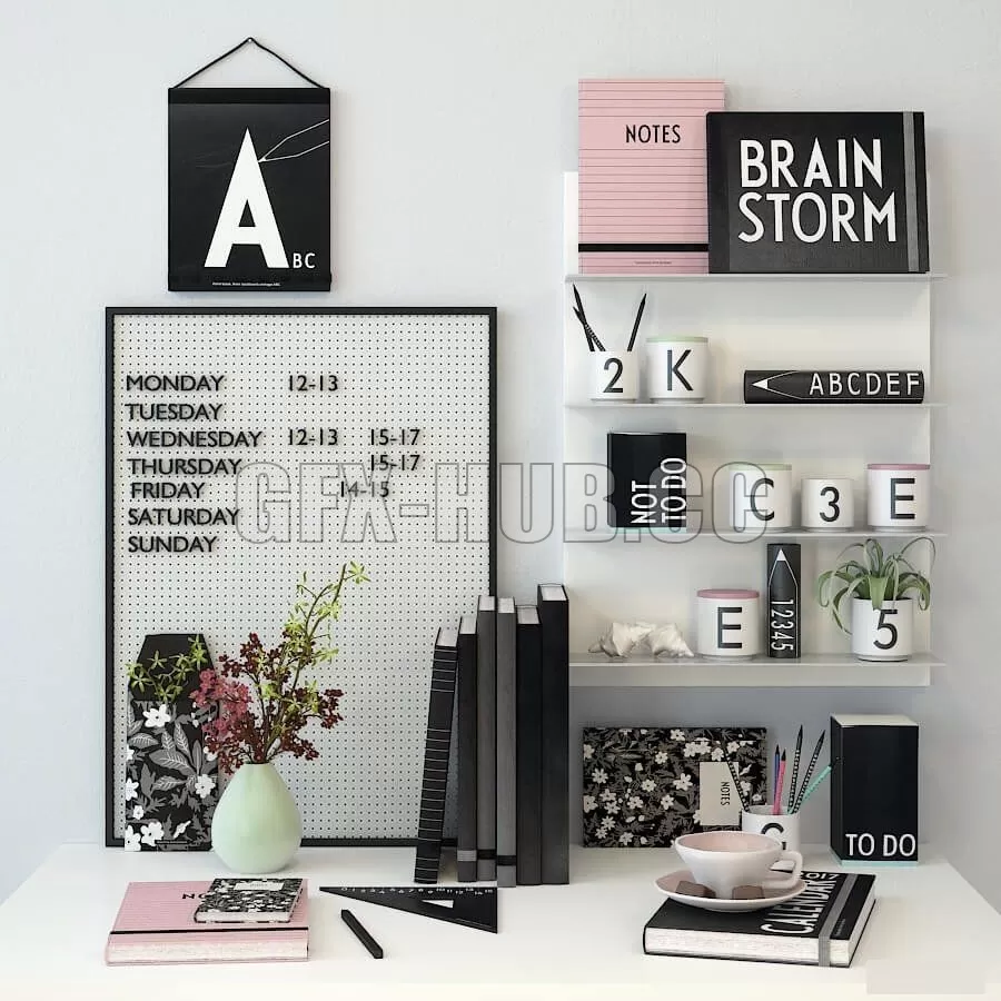 DECORATION – Decor letters pink