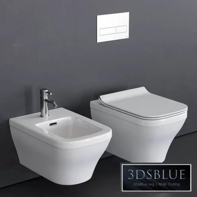 BATHROOM – TOILET & BIDET – 3DSKY Models – 1699